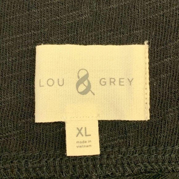 Lou &‎ Grey Women's Jersey Cotton Pull On Elastic Waist Midi Skirt Size XL - Picture 6 of 12